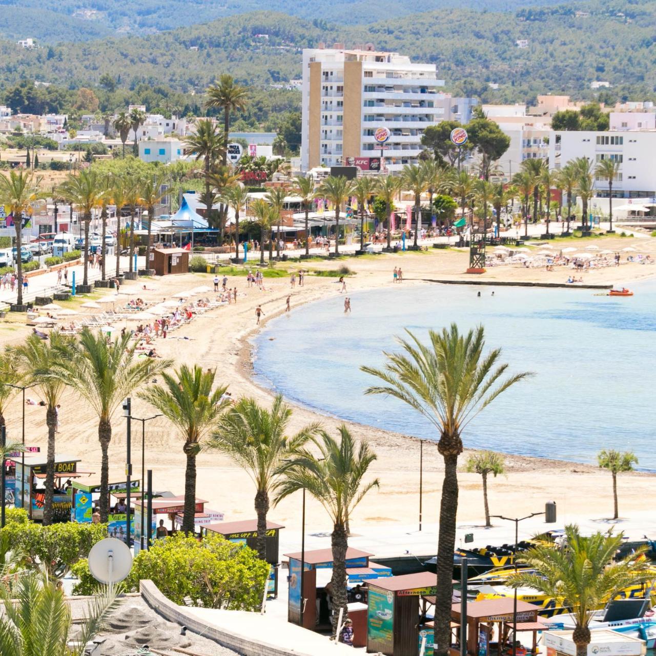 The Blue Apartments - Adults Only Sant Antoni de Portmany Esterno foto